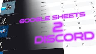 This Google Sheet Turns Into a Discord Channel