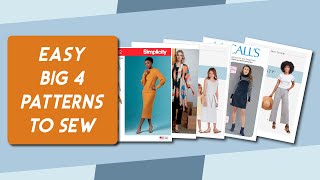 Looking for EASY sewing patterns? Beginners, START HERE