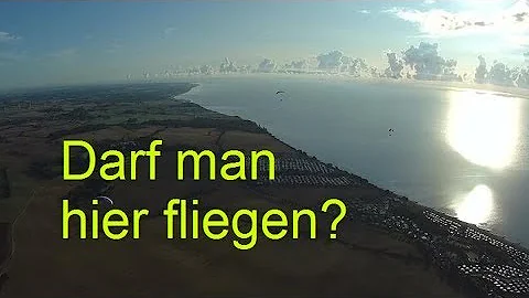 Wo darf man mit Motorgleitschirm fliegen?