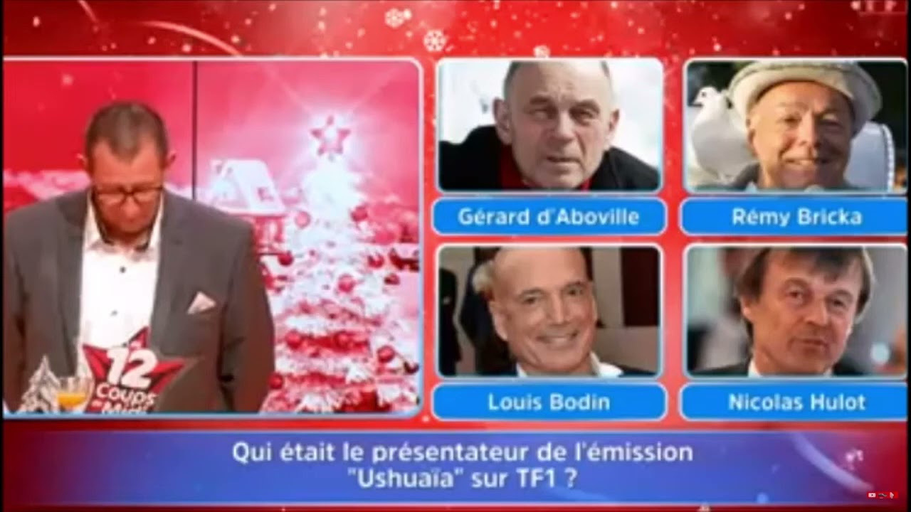 Vidéautre coup de griffe sur les 12 coups de midi : 2 questions qui se ressemble en 1 mois de temps