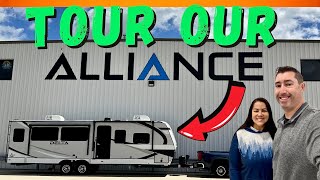 Tour Our New Alliance Delta Travel Trailer | Why We Downsized from the Alliance Paradigm 340RL