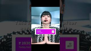 Read Pinned Comment  lisa blackpink earnmoney affiliatemarketing forteenagers kpop bts