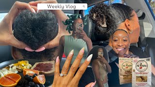 VLOG | A month of endless hairstyles and meatless meals