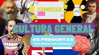 ¿TIENES CULTURA GENERAL? |  Averígualo JUGANDO a la mejor TRIVIA ⏳