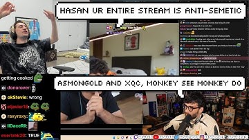 xQc Reacts to Hasan Claiming Right Wing Commentary is Popular because of People like Asmongold & xQc