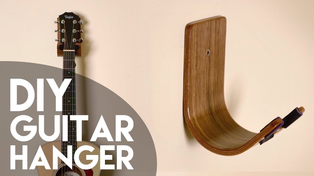 Make It Easy to Do Your Thing (DIY guitar hanger)