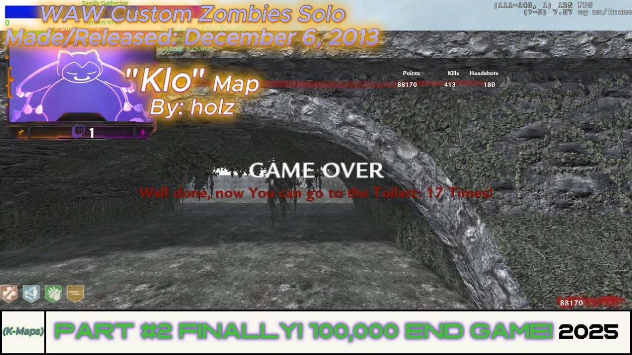 WAW Custom Zombies Solo▐ "Klo" Map Part #2 Finally