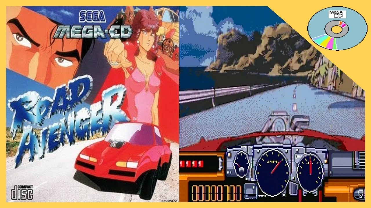Cd roads. Road Blasters сега. Road Avenger Sega CD. Картридж игра Sega Road Blasters. Road Blaster 2.