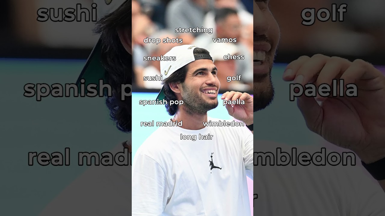 These are a few of Carlitos’ favorite things 🥰 Tune in to Laver Cup this weekend on our app 📲