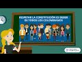 la constitución política de Colombia para niños