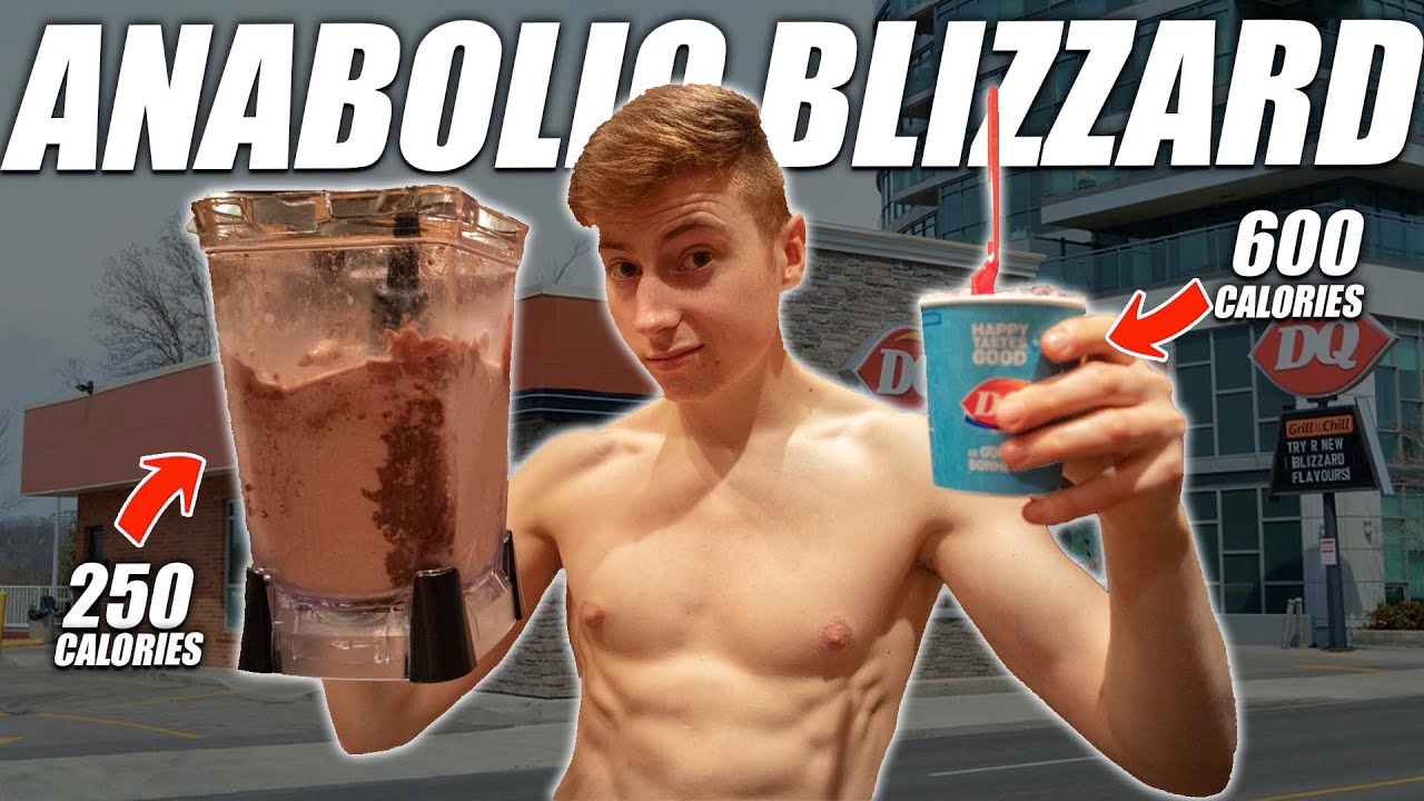 HOW TO MAKE ANABOLIC PROTEIN ICE CREAM 3 HIGH PROTEIN BLIZZARDS FOR