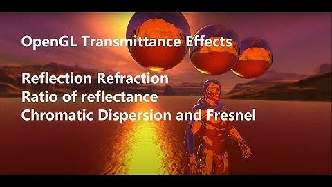 OpenGL Transmittance Effects Real Time Rendering Assignment2