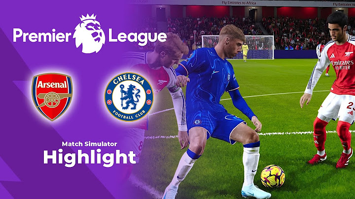 Premier League 2024/25: Arsenal vs Chelsea | Match Simulator Highlight