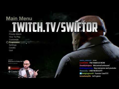 LIVE - playing Friday the 13th on twitch.tv/swiftor | Swiftor - LIVE - playing Friday the 13th on twitch.tv/swiftor | Swiftor