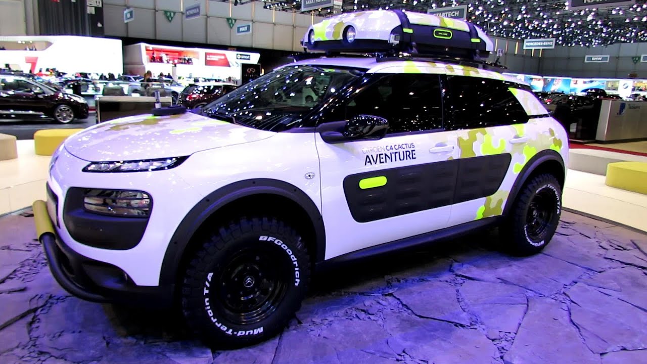 C4 Cactus and C4 Cactus Adventure Liven Up Citroën's Geneva Stand [w/Video], Carscoops