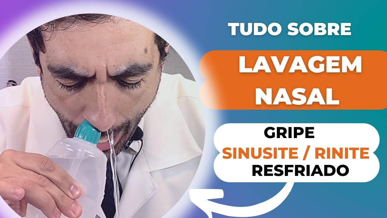 Cómo destapar la nariz con un lavado nasal (paso a paso) - Tua Saúde