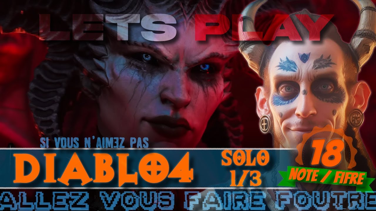 Lets Play Diablo 4 - Le Pti Frère x Druide - Part 1 🔥Hardcore🔥 - YouTube