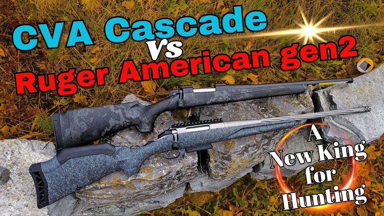 Новый король охотничьих винтовок: CVA Cascade против Ruger American Gen2