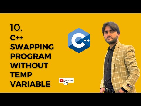 C++ swapping  programing without using temp variable: How to swap two numbers