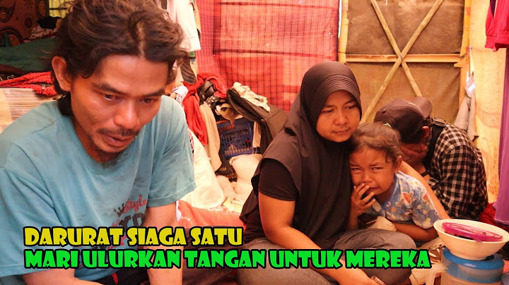 DARURAT...Mari Kita Bantu Keluarga Muhammad Kholil. Inilah Tetangga Kampungnya Yang Begitu Indah