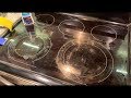 How to easily remove grime using  cerama bryte ceramic cooktop cleaner!