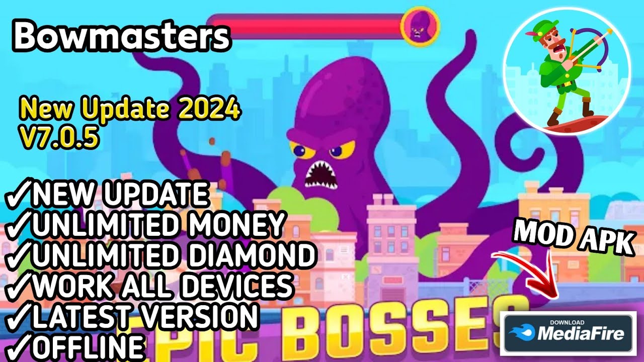 Bow Masters Mod Apk VIP Bowmasters Mod Apk Unlock All Characters Bow Masters Mod Apk VIP Bowmasters Mod Apk Unlock All Characters