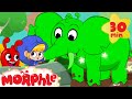 Animal Spotting with Orphle! + More Mila and Morphle Cartoons | Morphle vs Orphle - Kids Videos
