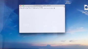 Controlling a RS232 device from a terminal on Mac