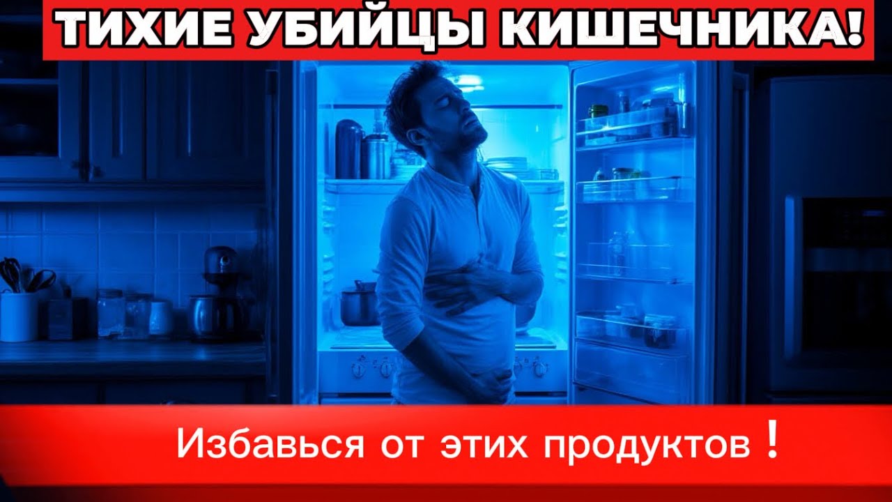 Продукты, которые убивают ваш кишечник. 