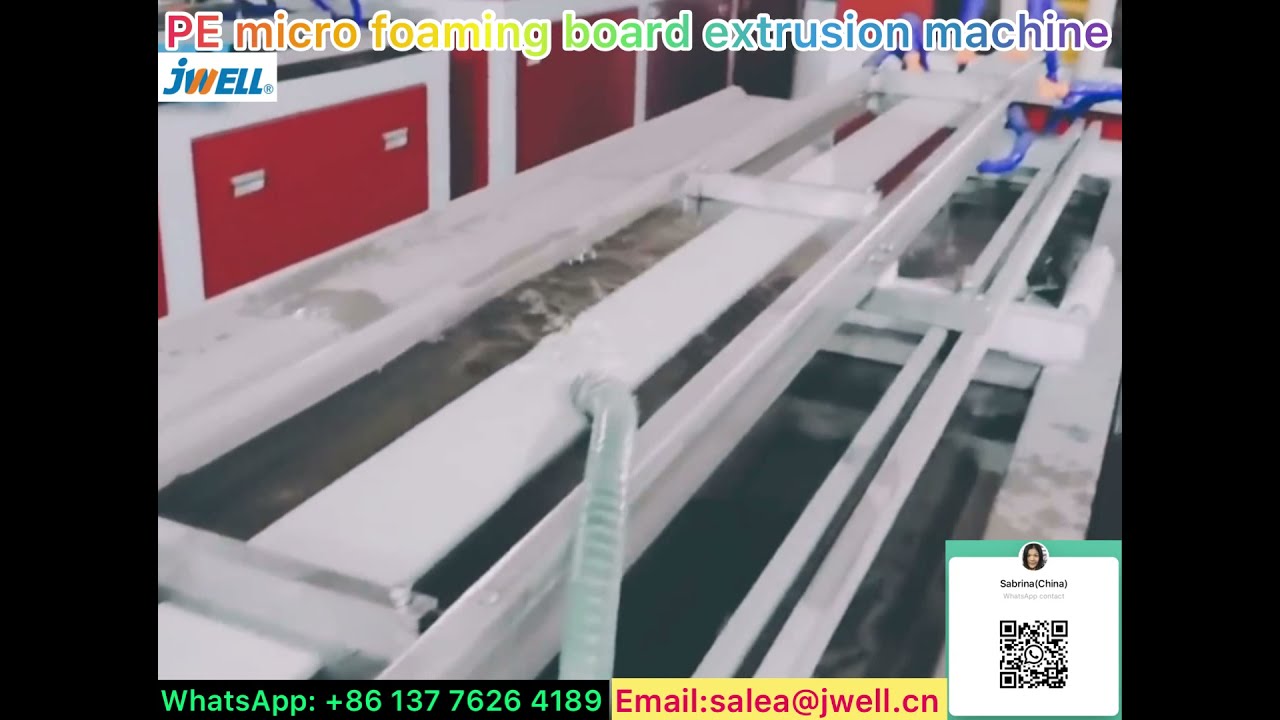 PE micro foaming board extrusion machine 3------0086 137 7626 4189 