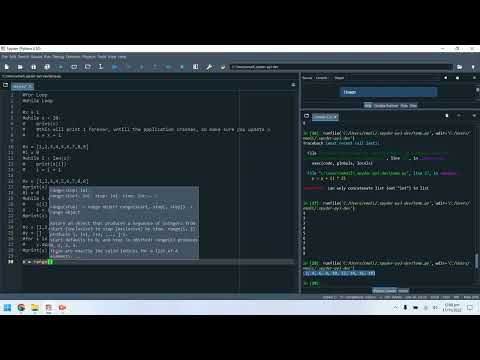 Python: How to perform loops (for/while/nested) in python (Tutorial)