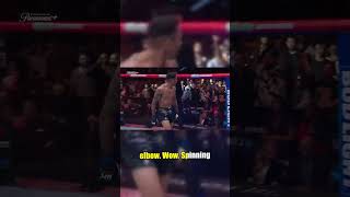 Prates Stuns with Spinning Elbow Knockout in UFC Fight