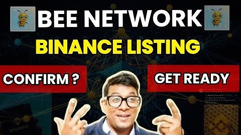 Bee Network Binance Listing Confirm l Big Breaking News 😱 l