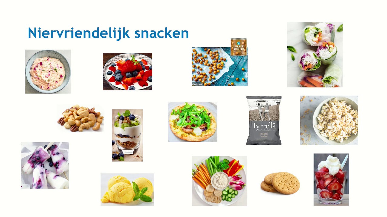 Voeding en dieet bij chronische nierschade - YouTube