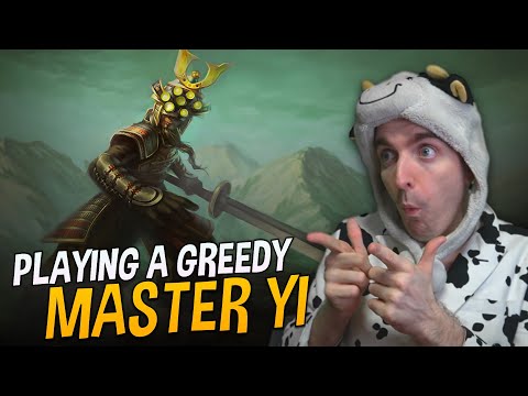PLAYING A GREEDY JUNGLE MASTER YI - COWSEP