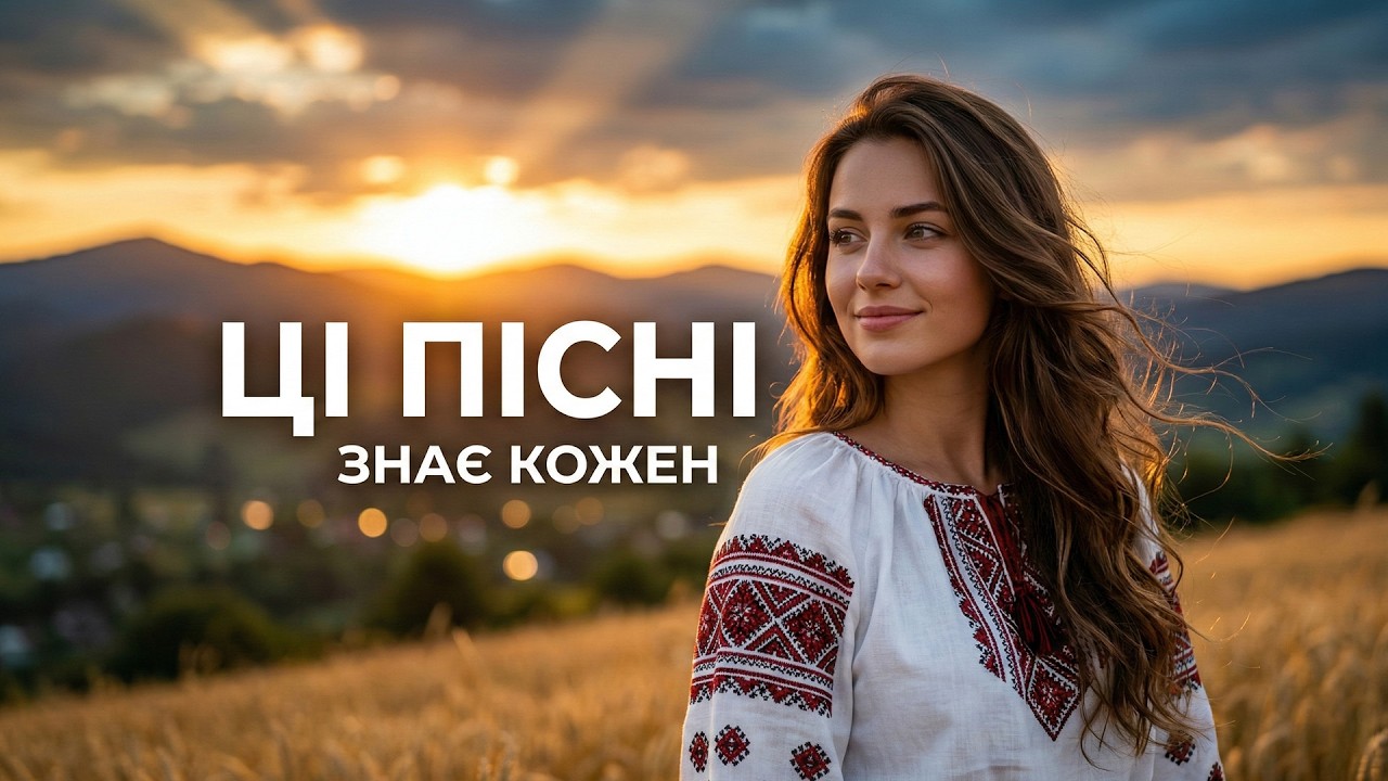 ЦІ ПІСНІ ЗНАЄ КОЖЕН 🔥🇺🇦 Найкращі Українські Народні Хіти