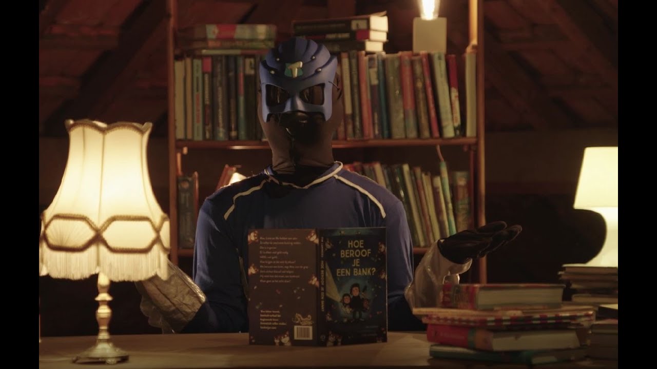 THE MASKED READER - KLIMBOOM - MEGA TOBY Hoe beroof je een bank? - YouTube