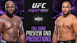 UFC Fight Night: Lewis vs. Nascimento Full Card Preview and Predictions