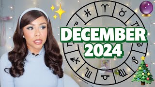 What To Expect in DECEMBER 2024 For Your Zodiac Sign 🎄✨🔮