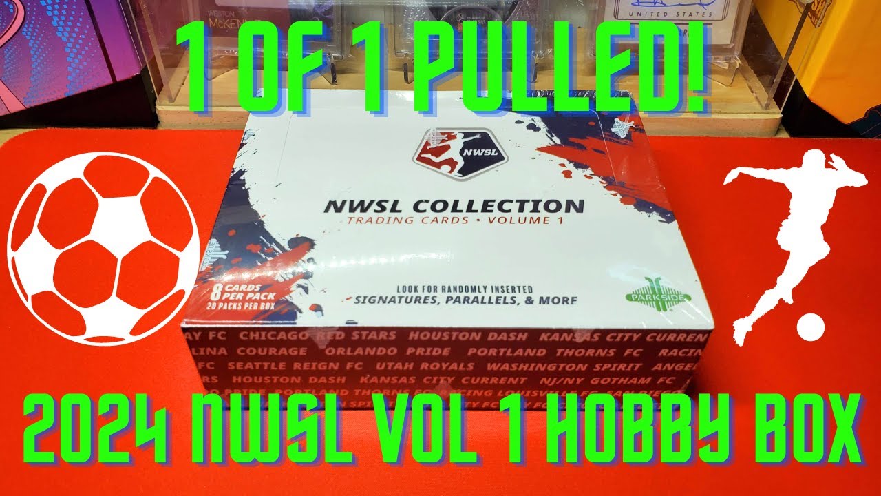 2024 NWSL Collection Volume 1 Hobby Box Review YouTube