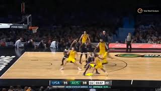 Australia ball screen continuity offense/Pass and cut