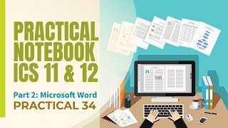 Practical Notebook: Microsoft Word - Practical 34