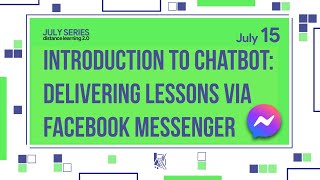 Introduction to Chatbot: Delivering Lessons Via Facebook Messenger screenshot 1