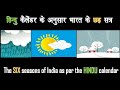 The Six Seasons Of India As Per The Hindu Calendar The Six Seasons Of India As Per The Hindu Calendar