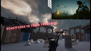 Satisfying Boneworks combat/kills #5 (no commentary and in third person)