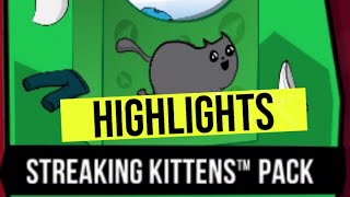 STREAKING KITTENS HIGHLIGHTS! | The Floosh In Other Games | Exploding Kittens App