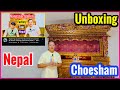 Unboxing shyam dai tibetan choesham from nepal  tibetanvlogger tibetanyoutuber 