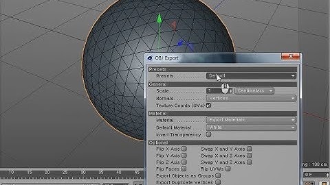 [시포디/트랩코드 폼] 시네마 4D의 OBJ 파일 출력과 폼 이펙트의 연동(Cinema 4D Obj File Export & Form Effect Tutorial)