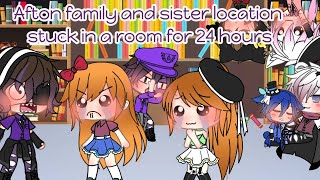 Afton family and sister location stuck in a room for 24 hours||Ep.1||