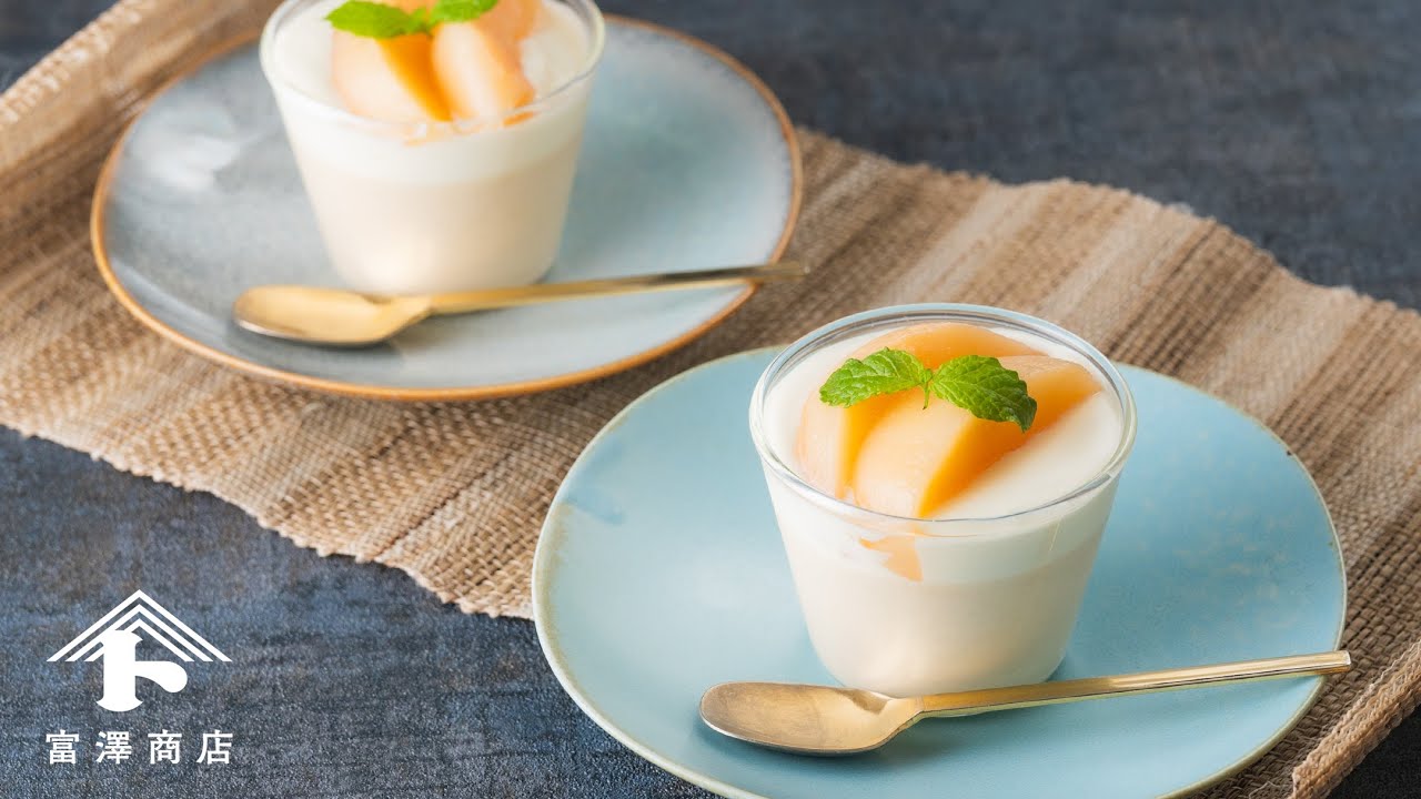 簡単!桃ムース | レシピ | 富澤商店